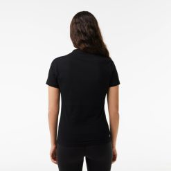 Vetements De Sport | LACOSTE T-Shirt Jersey Technique De Coton Biologique Ultra-Dry