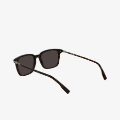 Lunettes De Soleil | LACOSTE Lunettes De Soleil New Heritage Rectangulaires En Acetate