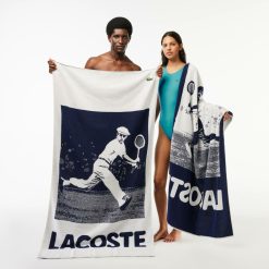 Linge De Maison | LACOSTE Serviette De Plage L Revers