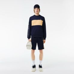 Sweatshirts | LACOSTE Sweatshirt Jogger Color-Block Classic Fit Avec Imprime 3D