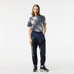 Pantalons & Shorts | LACOSTE Pantalon De Survetement Homme Lacoste Degrade Et Imprime Damier