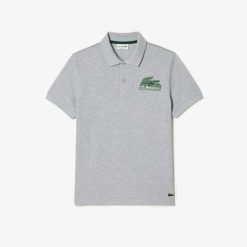 Polos | LACOSTE Polo Homme Lacoste En Petit Pique De Coton