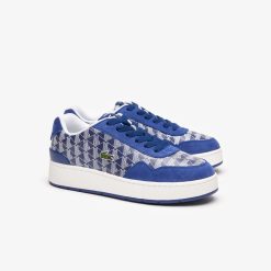 Sneakers | LACOSTE Sneakers Ace Clip Homme En Cuir Avec Monogramme