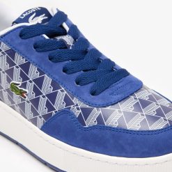 Sneakers | LACOSTE Sneakers Ace Clip Homme En Cuir Avec Monogramme