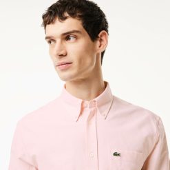 Chemises | LACOSTE Chemise Regular Fit Oxford En Coton