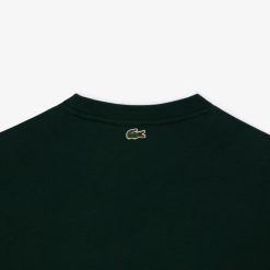 T-Shirts | LACOSTE T-Shirt Relaxed Fit Avec Inscription