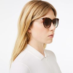 Lunettes De Soleil | LACOSTE Lunettes De Soleil Neoheritage Ovales En Acetate