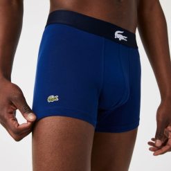 Sous-Vetements & Vetements D'Interieur | LACOSTE Lot De 3 Boxers Courts Depareilles