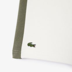 Vetements Fille | LACOSTE Short Enfant Lacoste A Bandes Colorees En Coton Biologique