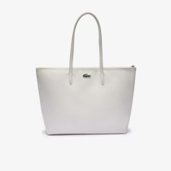 Sacs A Main & Cabas | LACOSTE Grand Sac Cabas Crocodile Imprime Heritage