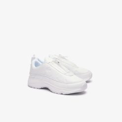 Sneakers | LACOSTE Sneakers Audyssor Zip Og Femme En Cuir