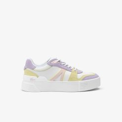 Sneakers | LACOSTE Sneakers L002 Evo Femme En Cuir Contraste