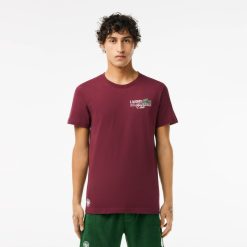 Vetements De Sport | LACOSTE T-Shirt Coton Sport Edition Roland Garros