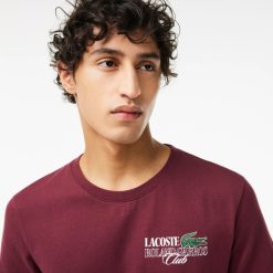 Vetements De Sport | LACOSTE T-Shirt Coton Sport Edition Roland Garros