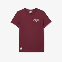 Vetements De Sport | LACOSTE T-Shirt Coton Sport Edition Roland Garros