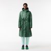 Manteaux & Vestes | LACOSTE Parka Longue Oversize Deperlante A Capuche