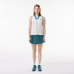 Vetements De Sport | LACOSTE Jupe Tennis Ultra-Dry Stretch Et Shorty Integre