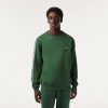 Sweatshirts | LACOSTE Sweatshirt Jogger Homme Classic Fit Avec Bandes Siglees En Molleton