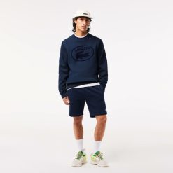 Sweatshirts | LACOSTE Sweatshirt Homme Relaxed Fit Lacoste En Coton Biologique