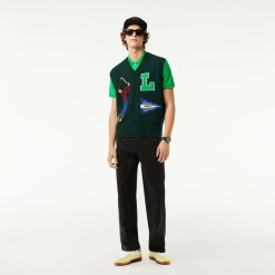 Pantalons & Shorts | LACOSTE Pantalon Cargo Straight Fit En Twill De Coton