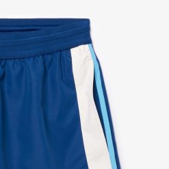 Maillots De Bain | LACOSTE Short De Bain Mi-Long Color-Block Avec Bandes