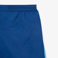 Maillots De Bain | LACOSTE Short De Bain Mi-Long Color-Block Avec Bandes