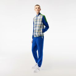 Vetements De Sport | LACOSTE Ensemble De Survetement Homme A Carreaux Lacoste Tennis