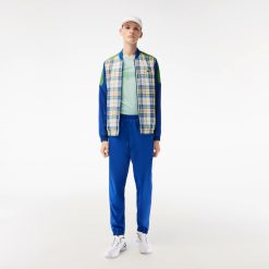 Vetements De Sport | LACOSTE Ensemble De Survetement Homme A Carreaux Lacoste Tennis