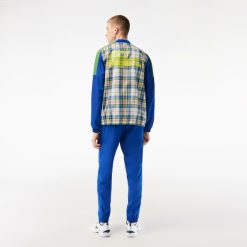 Vetements De Sport | LACOSTE Ensemble De Survetement Homme A Carreaux Lacoste Tennis