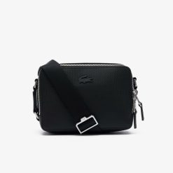 Sacs A Bandouliere | LACOSTE Mini Sacoche Chantaco En Cuir