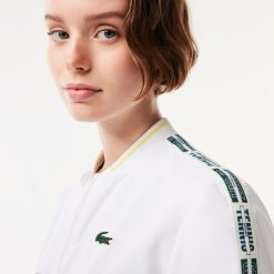 Vetements De Sport | LACOSTE Veste Tennis Extensible En Fibres Recyclees Ultra-Dry