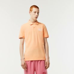 Polos | LACOSTE Polo Regular Fit Coton Stretch Broderie Lacoste