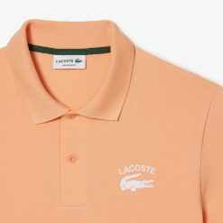 Polos | LACOSTE Polo Regular Fit Coton Stretch Broderie Lacoste