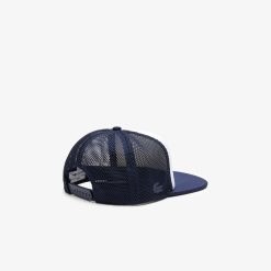 Chapeaux & Casquettes | LACOSTE Casquette Unie Lacoste Bicolore En Mesh Et Neoprene