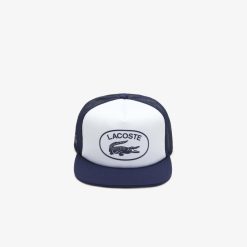 Chapeaux & Casquettes | LACOSTE Casquette Unie Lacoste Bicolore En Mesh Et Neoprene