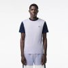 T-Shirts | LACOSTE T-Shirt Color-Block Regular Fit En Jersey