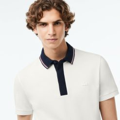 Polos | LACOSTE Polo Smart Paris Regular Fit Col Contrastant