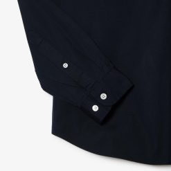 Chemises | LACOSTE Chemise Regular Fit En Coton Premium Uni