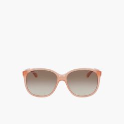 Lunettes De Soleil | LACOSTE Lunettes De Soleil Rectangulaires Oversize Look En Acetate