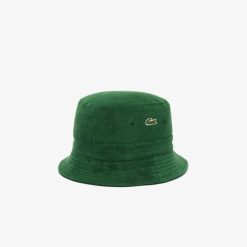 Chapeaux & Casquettes | LACOSTE Bob En Eponge Avec Bande Siglee