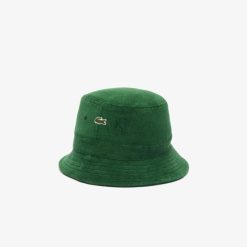 Chapeaux & Casquettes | LACOSTE Bob En Eponge Avec Bande Siglee