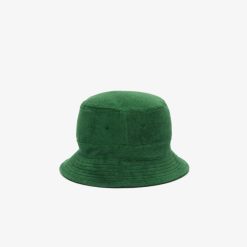 Chapeaux & Casquettes | LACOSTE Bob En Eponge Avec Bande Siglee