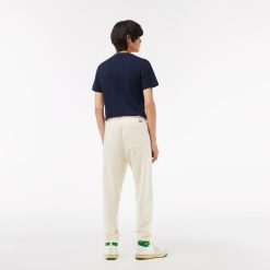 Pantalons & Shorts | LACOSTE Pantalon De Survetement Homme Lacoste En Coton Biologique