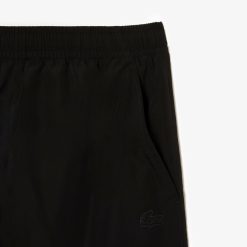 Pantalons & Shorts | LACOSTE Short Homme Lacoste En Taffetas Deperlant