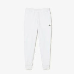 Pantalons & Shorts | LACOSTE Pantalon De Survetement Jogger Slim Fit Homme En Molleton De Coton Biologique