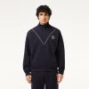 Sweatshirts | LACOSTE Sweatshirt Jogger Loose Fit Col Zippe En Pique