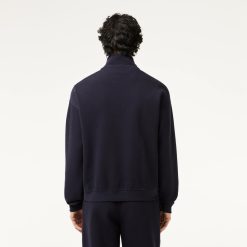 Sweatshirts | LACOSTE Sweatshirt Jogger Loose Fit Col Zippe En Pique