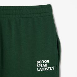 Pantalons & Shorts | LACOSTE Pantalon De Survetement Jogger En Molleton