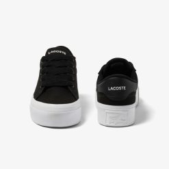 Sneakers | LACOSTE Sneakers Ziane Platform Femme Lacoste En Textile