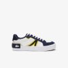 Sneakers | LACOSTE Sneakers L004 Homme En Cuir Color-Block